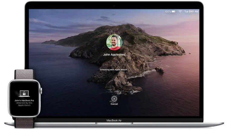 使用Apple Watch解锁Mac